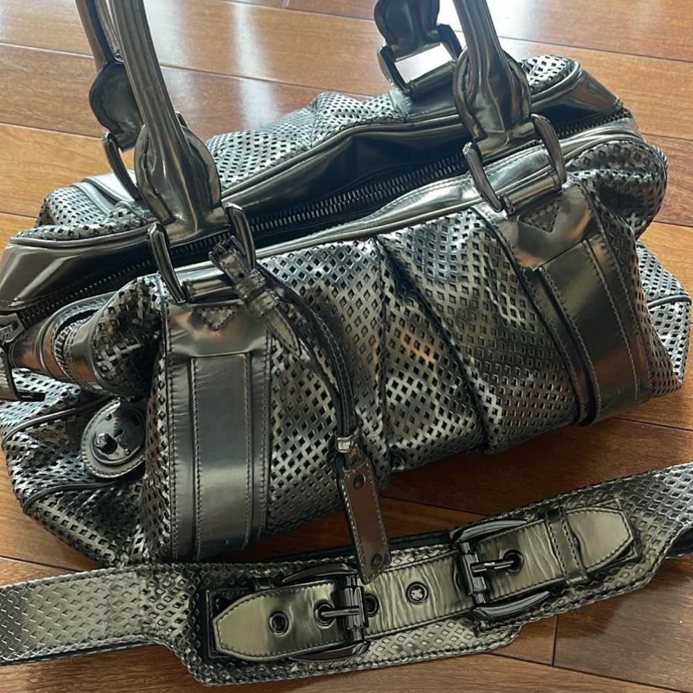Burberry belt and bag set